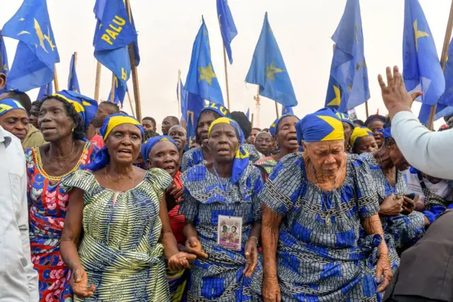 Сторонники Объединённой лумумбистской партии