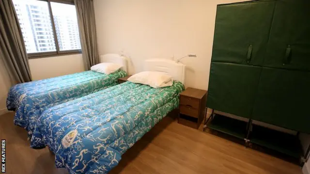 Olimpiyat köyündeki bir apartman dairesi
