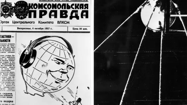 Газета "Комсомольская правда" от 6 октября 1957 года