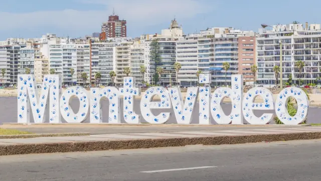Foto de Montevideo, capital de Uruguay.
