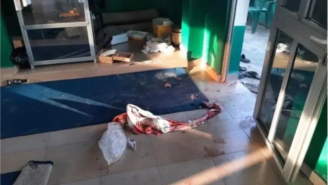 Aworan ibi ti wahala naa ti waye