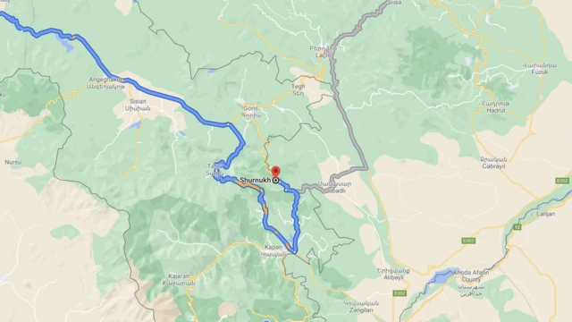 Ermənistan və Azərbaycan sərhədində yerləşən Şurnux kəndi