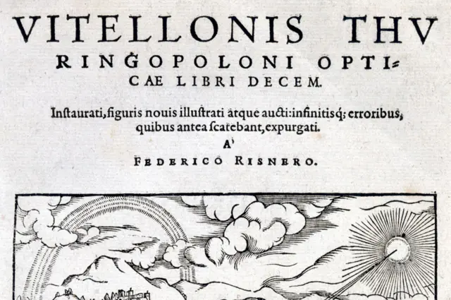 La obra cumbre de Al-Haytham, "Óptica" (1572)