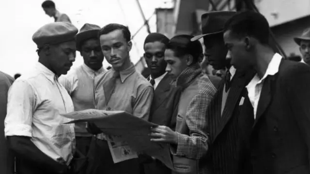 ชาวจาเมกากลุ่มแรกที่เดินทางเข้าสหราชอาณาจักรสมัยหลังสงคราม