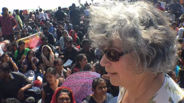 जल्लीकट्टू प्रदर्शन