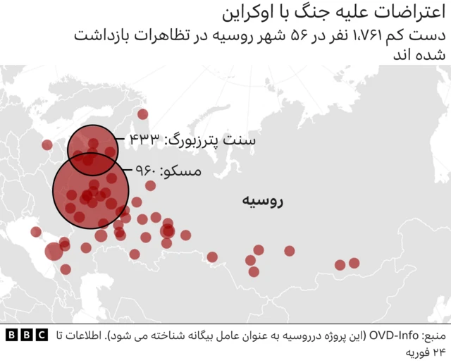 بازداشت معترضان