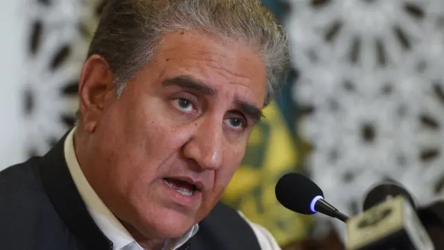 پاکستانی وزیر خارجہ شاہ محمود قریشی