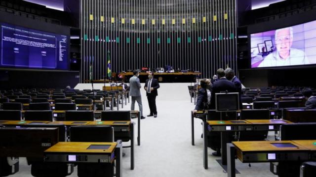 Deliberação durante voto do PLN29 na Câmara no dia 17futebol virtual betano analisedezembro