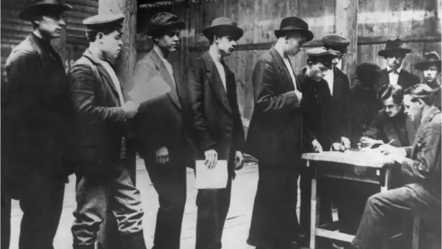 Призыв в Красную армию, 1918 год