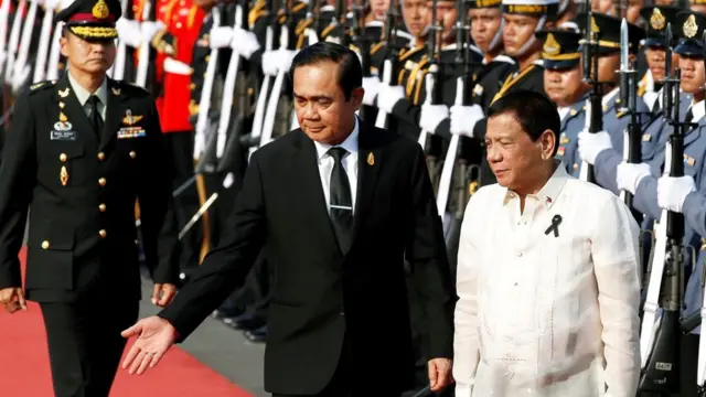 นายดูแตร์เต และ พล.อ.ประยุทธ์