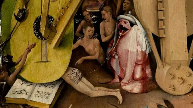 Фрагмент картины Босха