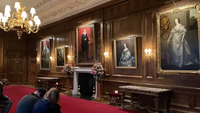 Một phòng trong Holyroodhouse Palace