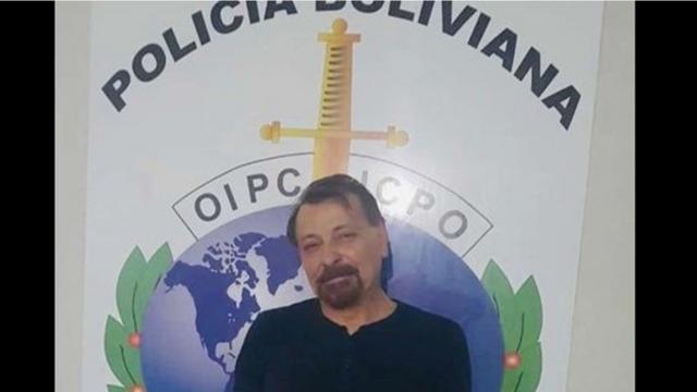 Battisti quando preso na Bolívia