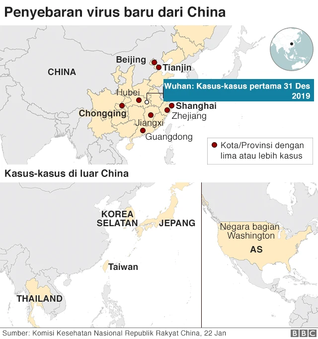 korona, virus korona, china