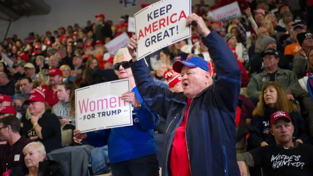 Simpatizantes de Donald Trump