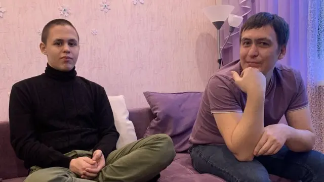 Ярослав и его отец Михаил