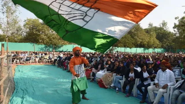 કોંગ્રેસના કાર્યકર્તાની તસવીર