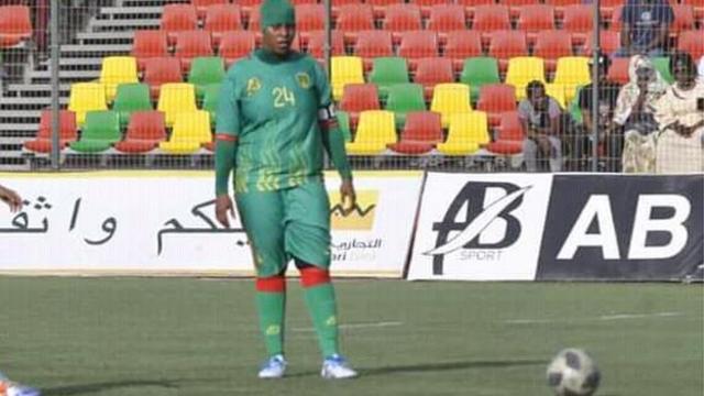 La capitaine mauritanienne Slemha Sid'Ahmed