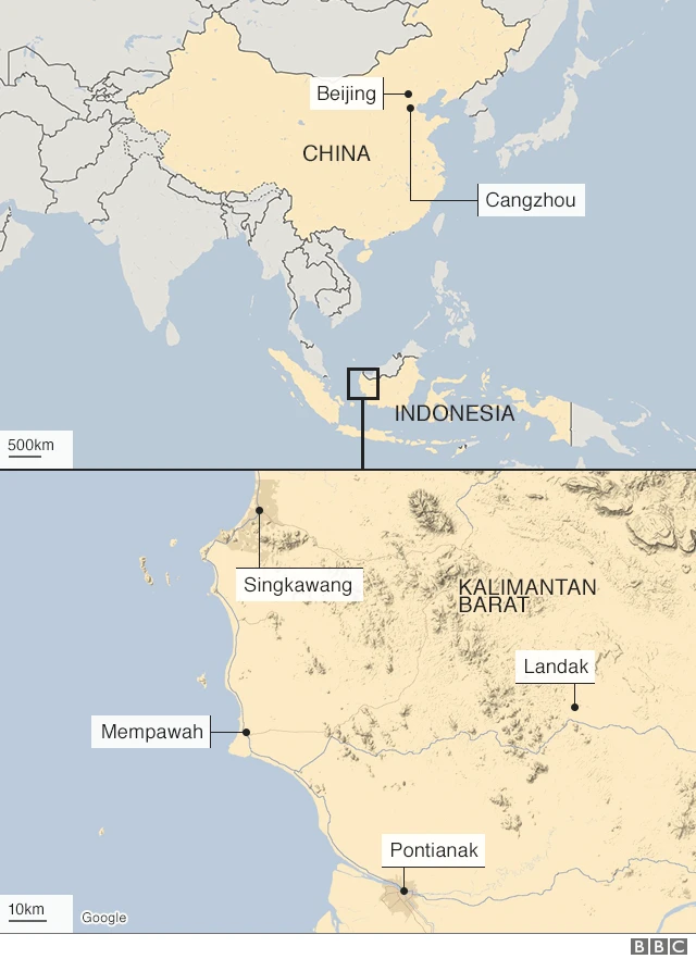 Perempuan, Pengantin pesanan, China, kalimantan