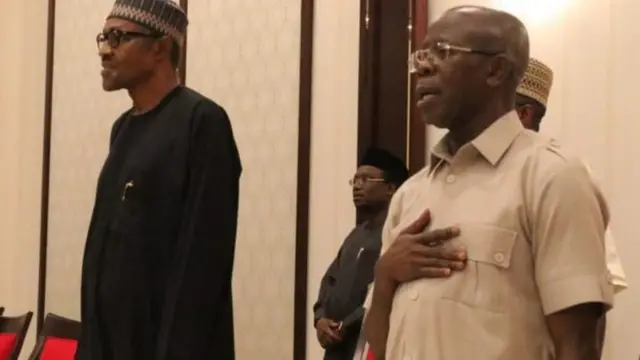 Buhari ati Oshiomhle