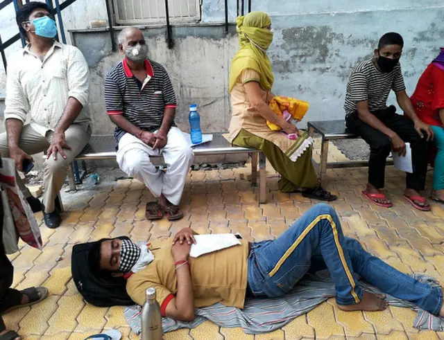 দিল্লিতে কোভিড পরীক্ষা