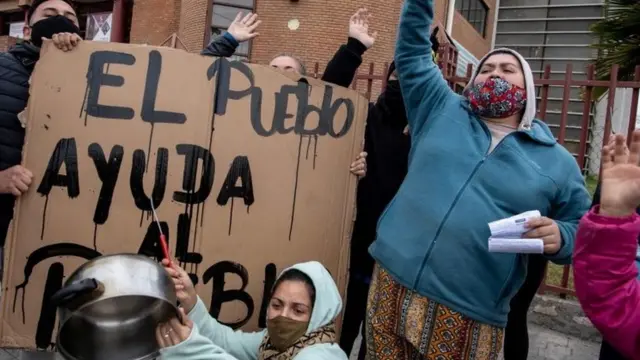 Protesto no Chile