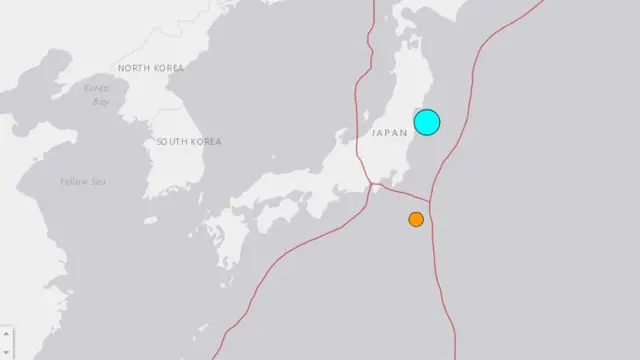 जापान भूकंप
