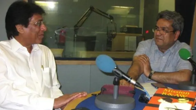 ਬੀਬੀਸੀ ਸਟੂਡੀਓ ਵਿੱਚ ਰਾਅ ਦੇ ਸਾਬਕਾ ਅਧਿਕਾਰੀ ਆਰ ਕੇ ਯਾਦਵ