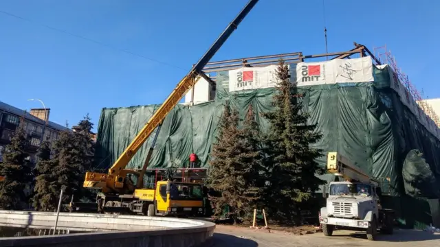 Колишній кінотеатр "Зоряний" у Києві