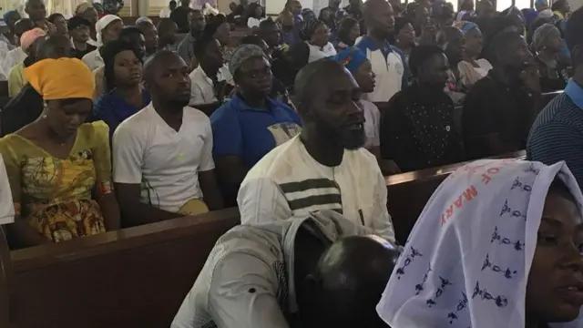 Catholics for Abuja obey di order from CBCN give dem to come out today for di peaceful protest