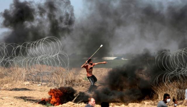 Протесты в Газе