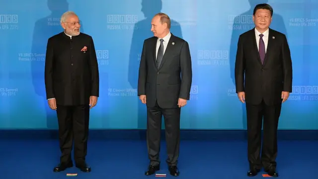 मोदी, पुतिन और शी जिनपिंग