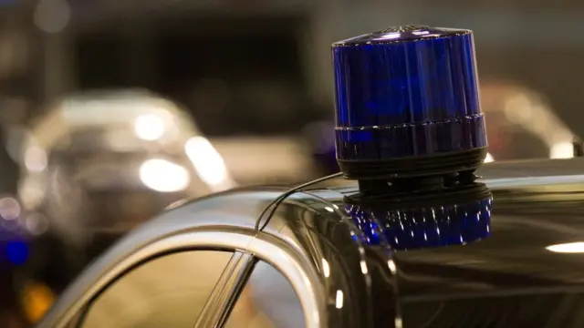 Автомобиль с "мигалкой"