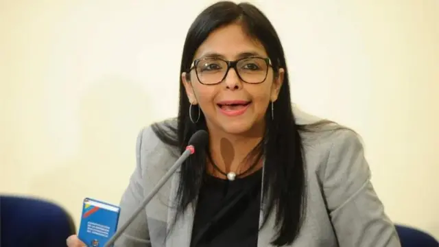 Canciller venezolana Delcy Rodríguez.