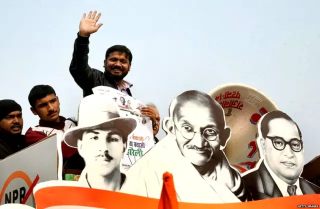 कन्हैया कुमार की जनसभा