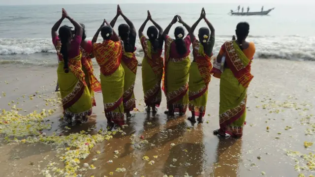 peringatan tsunami di India