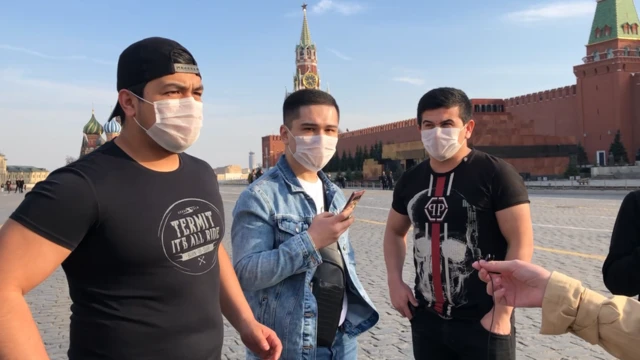 Москвадаги ўзбек йигитлар