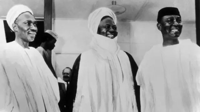 Nnamdi Azikiwe, Ahmadu Bello na Abubakar Tafawa Balewa