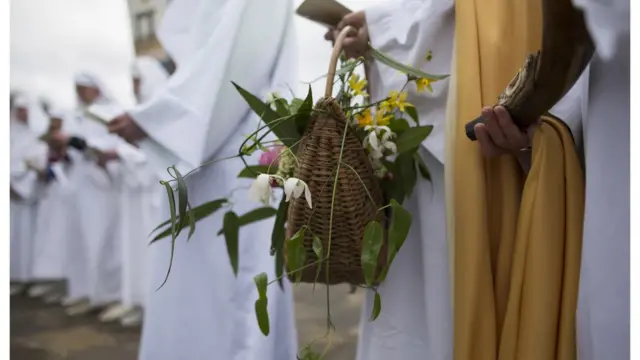 London Druids Celebrate The Spring Equinox
