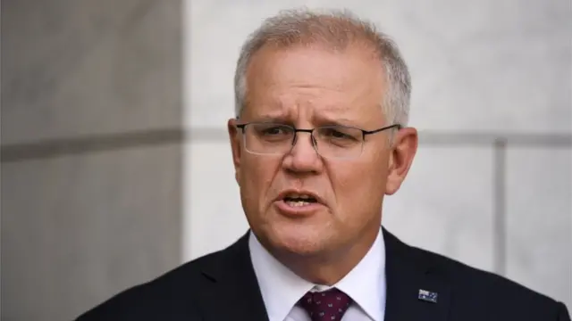 ऑस्ट्रेलियाई प्रधानमंत्री स्कॉट मॉरिसन