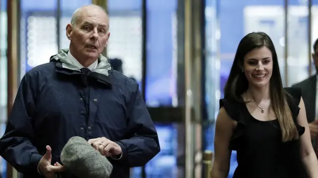 Kelly en la Torre Trump