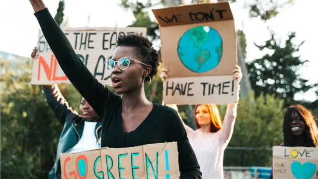 Protesta contra el cambio climático
