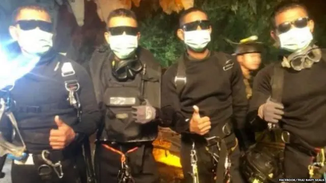 Thailand, divers, resuce operation