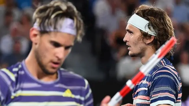 Dominic Thiem and Alexander Zverev