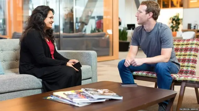 ਮਾਰਕ ਜ਼ਕਰਬਗਰ ਨਾਲ ਅੰਖੀ ਦਾਸ