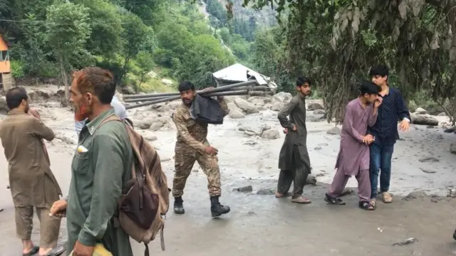 نیلم میں سیلاب