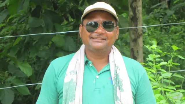 बाघको आक्रमणपछि एउटा आँखा गुमाएका बर्दियाका भदइ थारु