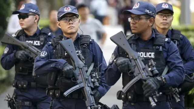 Aparat keamanan Singapura