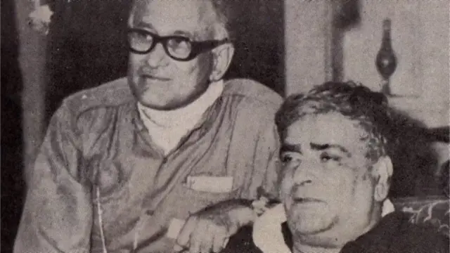 पृथ्वीराज कपूर के साथ के ए अब्बास