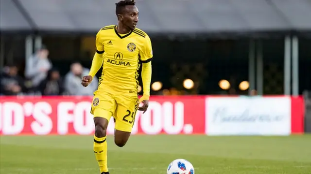 Harrison Afful, de Columbus Crew, est sacré meilleur arrière droit de la ligue nord-américaine.